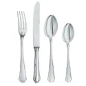 Set tacamuri argint masiv Barocco, 24 piese