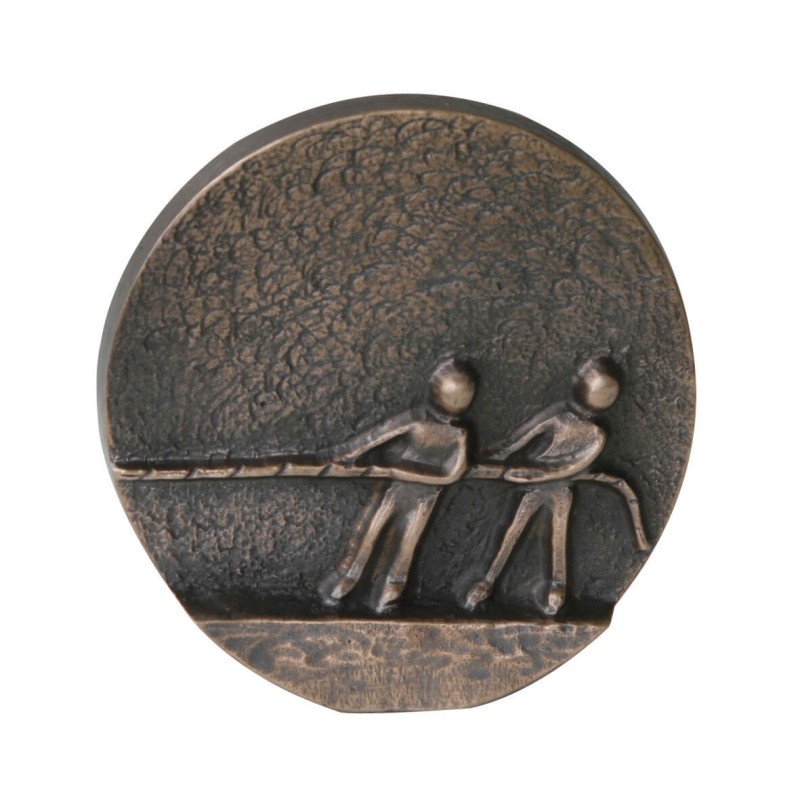 Relief bronz "Tragem in aceeasi directie"
