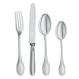 Set tacamuri argint masiv Impero, 24 piese