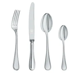 Set tacamuri argint masiv Inglese, 24 piese