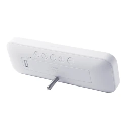 Ceas decor cu alarma Lexon Script Pearl